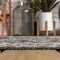 Jonathan Y Palazzo Vine and Border Textured Weave Black/Gray 2 ft. x 8 ft. Indoor/Outdoor Runner Rug SMB103C-28 - alternate 8
