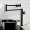 Kingston Brass Deck Mount Pot Filler Faucet, Matte Black KS4700CG - alternate 6