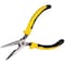 Klein Tools 6 5/8 in J203 Needle Nose Plier, Side Cutter Plastic Dipped Handle J203-6 - alternate 9