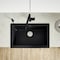 Blanco Vintera 30" Super Single Apron, Coal Black 526545 - alternate 7