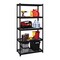 Iron Horse 2300 Riveted Steel Wire Deck Shelving 5-Shelf Unit, 18" D x 36" W x 72" H, Black 22130 - alternate 16