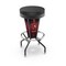 Holland Bar Stool Co Lighted Ottawa Senators 30" Swivel Bar Stool L500030OttSenBlkVinyl - alternate 7