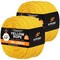 Xpose Safety 1/2in x 100 ft Twisted Polypropylene Rope, Yellow, 2PK YPR12-100-2-X-S - alternate 1