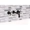 Kingston Brass Double-Handle Wall Mount Bathroom Faucet, Oil Rubbed Bronze KS8125NX - alternate 5