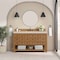 James Martin Vanities Malibu 60" Single Vanity, Amber Birch, w/ 3 CM Siberian Silestone Top 505-V60S-AMB-3SFR - alternate 9