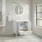 James Martin Vanities Myrrin 30" Single Vanity, Bright White w/ 3 CM White Zeus Silestone Top 485-V30-BW-3WZ - alternate 10