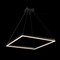 Jonathan Y Nero 23.63" Square Contemporary Modern Metal Integrated LED Pendant Light, Black JYL7105A - alternate 12