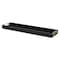 Homeroots 32in Black Solid Wood Handmade Vanity Tray With Handles 713537 - alternate 1