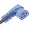 Ac Works 20ft 14/3 15A Medical Grade Power Cord with Right Angle IEC C13 Connector MD15ARC13-240 - alternate 4