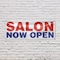 Signmission Salon Now Open, 18 Inch x 48 Inch, Vinyl Banner B-30848 - alternate 5