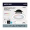 Satco Starfish 8W LED Retrofit Downlight 4 Inch RGBTW Round White Finish S11638 - alternate 8