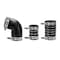 Hps Performance Ultra High Temp Aramid Reinforced Silicone Intercooler Hose Boots Kit, Black,  57-1573-BLK - alternate 1