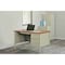 Hirsh Right-Hand Single Pedestal File Office Desk W/ Center Drawer, 30 in D X 29.5 in H, 66 in W X 20094 - alternate 8