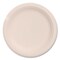 Dart Compostable Molded Fiber Dinnerware, ProPlanet Seal, Plate, 6" dia, Natural, 1000PK 6FBRP1 - alternate 1