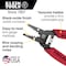 Klein Tools 6 1/4 in Wire Stripper Strips and Cuts: 16 to 8 AWG 11049 - alternate 13