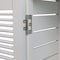 Happimess Solstice 47"H Handcrafted Pine Wood Bathroom Freestanding Floor Bathroom Storage Cabinet w/Louvered SHF2002W - alternate 9