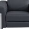 Homeroots 41" Dark Gray Italian Leather Power Recliner Chair 482246 - alternate 7