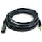 Monoprice 15ft Premier Series XLR Male to 1/4inch TRS Male 16AWG Cable (Gold Plated) 4763 - alternate 1