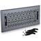 Sierra Grates 4 in. H X 14 in. W Powder Coat Steel, Granite Grey Floor Register VEC414-GRY - alternate 1