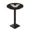 Holland Bar Stool Co 42" Blk Wrinkle Vanderbilt Pub Table, 36" dia. Top L217B4236Vander - alternate 1