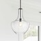 Jonathan Y Watts 13.25" 1-Light Mid-Century Modern Iron/Glass LED Pendant, Oil Rubbed Bronze/Clear JYL6401B - alternate 14