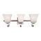 Design House Torino 3-Light Satin Nickel Vanity Light Color/Finish Family 514760 - alternate 1