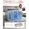 Vevor Electric Hot Box Food Warmer 4-Tier Food Warming Cabinet with Glass Door FWHB-251524-KS - alternate 7