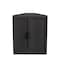 Homeroots Set Of Four Black Wood Corner Accent Cabinet With Two Doors 712126 - alternate 1