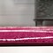 Jonathan Y Cole Minimalist Diamond Trellis Red/White 5 ft Round Area Rug SEU102I-5R - alternate 8