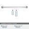 Amerock Surpass 8-13/16 inch 224mm Center-to-Center Polished Chrome Cabinet Pull BP5552126 - alternate 2