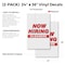 Signmission Cleaners, Vinyl Decals Only 24 Inch x 36 Inch, Vinyl Decal, 2PK DSB-2436-2PACK-NH CLEANERS - alternate 2