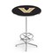 Holland Bar Stool Co 42" Chrome Vanderbilt Pub Table, 36" dia. Top L216C4236Vander - alternate 1
