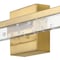 Jonathan Y Mario 22" 1-Light Modern Contemporary 360-Degree Rotatable Iron/Seeded Acrylic Integrated LED Vanity JYL7128B - alternate 14