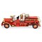 Homeroots 6" Red and Gold Metal Hand Painted Early 20th Century Red Fire Engine Model Car 489419 - alternate 8
