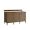 James Martin Vanities Brittany 60" Double Vanity, Pecan w/ 3 CM Lime Delight Silestone Top 655-V60D-PCN-3LDL - alternate 8