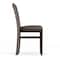 Flash Furniture HERCULES Ladder Back Walnut Wood Restaurant Chair - Mocha Vinyl Seat XU-DGW0005LAD-WAL-MCHV-GG - alternate 8