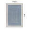 World Rug Gallery Contemporary Braided Weather Resistant Reversible Indoor/Outdoor Rug 7 ft 10 in x 10 ft Blue WR112BLUE8X10 - alternate 7