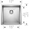 Blanco Precision R10 Bar Sink 515638 - alternate 3