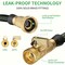 Wrightmaster 3/4 in. x 50 ft. Standard Garden Hose with Brass Fittings‌, Multi-Function Nozzleand‌Leak-Proof ZR-50FTG - alternate 7