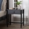 Baxton Studio Brantley Spindle Nightstand, Black 272-14805-ZORO - alternate 7