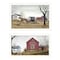 Homeroots Set Of Two Goin to Market 1 White Framed Print Wall Art, 2PK 406205 - alternate 1