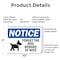 Signmission Forget The Dog Beware Of Wife, 10 Inch X 7 Inch, Plastic Sign, 2PK OS-2PACK-NS-P-710-L-12876 - alternate 6