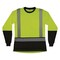 Ergodyne Hi-Vis Shirt, S, Lime, Long Sleeve 22332 - alternate 1