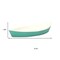 Homeroots 10in Aqua And White Cast Iron Oval Boat Shaped Tray 634797 - alternate 7