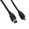 Sanoxy 15ft IEEE 1394a FireWire 400 6-pin to 4-pin, Black SNX-CBL-LDR-FW104-1115 - alternate 1