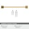 Amerock Exceed 8-13/16 in 224 mm Center-to-Center Champagne Bronze Cabinet Pull BP36884CZ - alternate 5