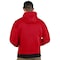 Milwaukee Tool Men's Heated Hoodie, Up to 8 hours Time, Zipper Closure, Red, Size L M200R-20L - alternate 18