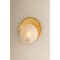 Mitzi 1 Light Paulette Wall Sconce Aged Brass/Ceramic Gossamer Ivory H1140101-AGB/CSI - alternate 5