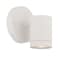 Homeroots White LED One Light Outdoor Can Shape Wall Sconce 398817 - alternate 1
