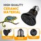 Simple Deluxe Ceramic Heat Emitter Reptile Heat Lamp Bulb No Light Emitting Brooder Coop Heater, 2PK PTBULBINVISIBLE50SX2 - alternate 5